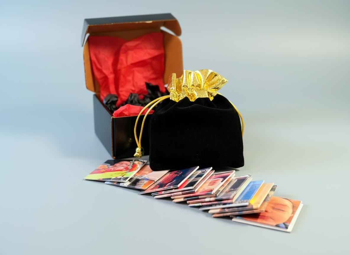 Brown box blue gray diagonal