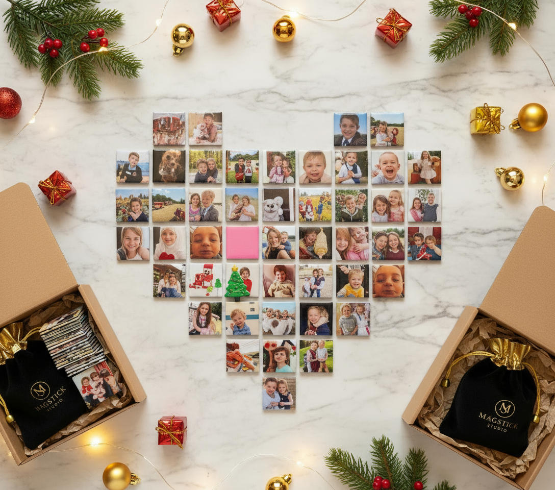 Heart-shaped magnet arrangement