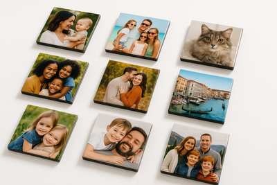9 Custom Photo Magnets Product Shot