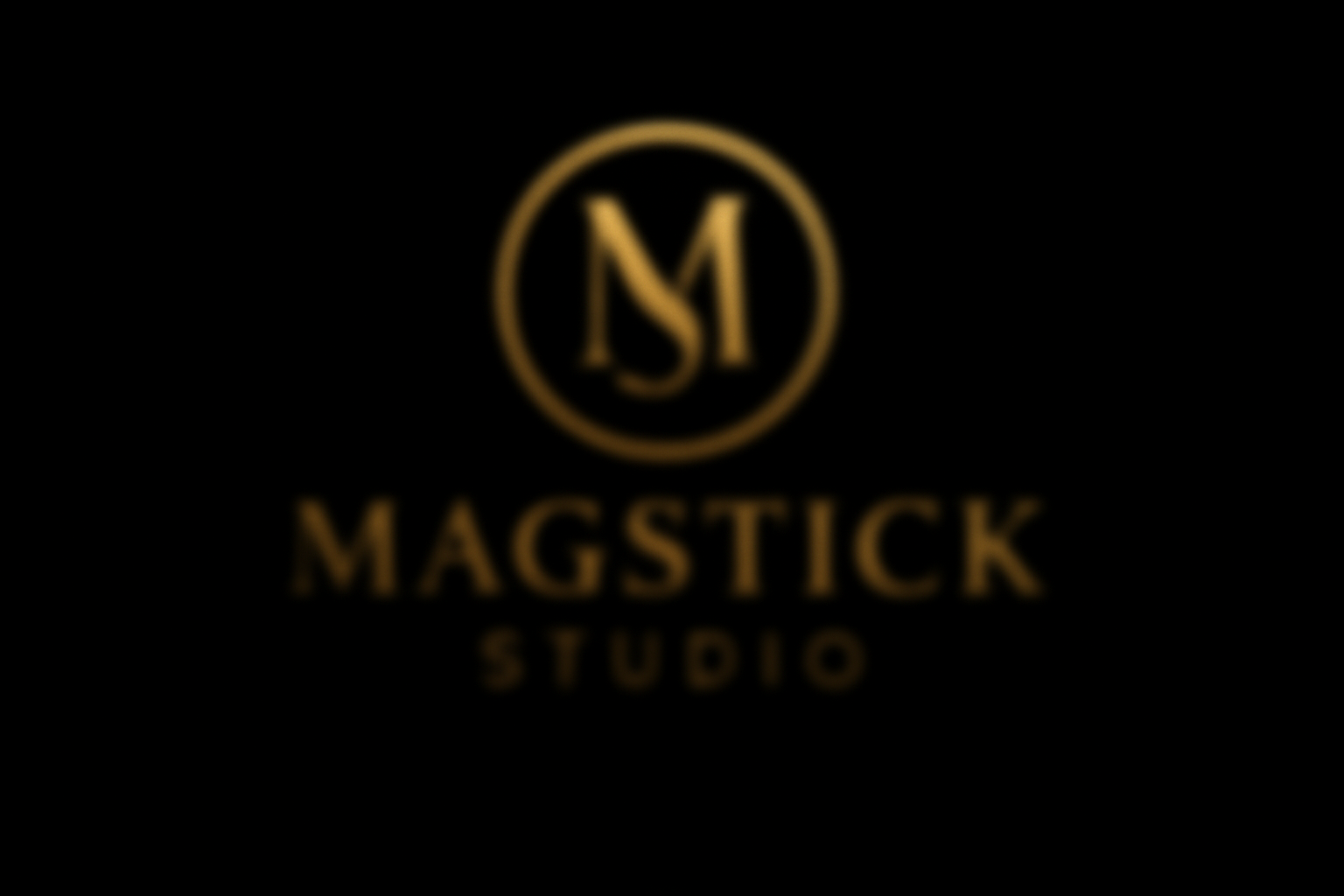 Magstick Studio Logo with 40% Blur